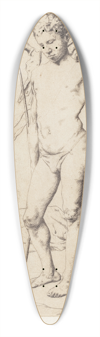 Julian Alden Weir - Arcturus 39.3 inch art pintail longboard deck