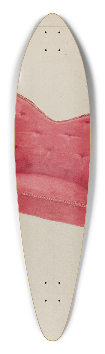 Julie C. Brush - Doll Sofa 39.3 inch art pintail longboard deck