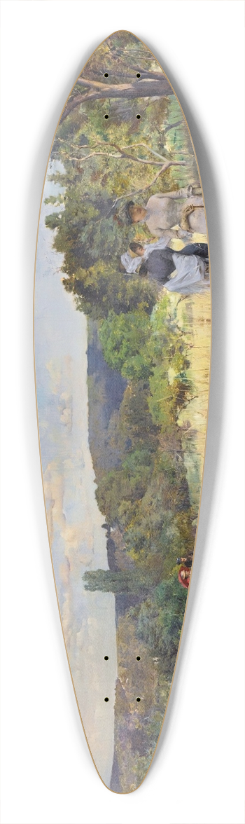 Julius Leblanc Stewart - Summer 39.3 inch art pintail longboard deck