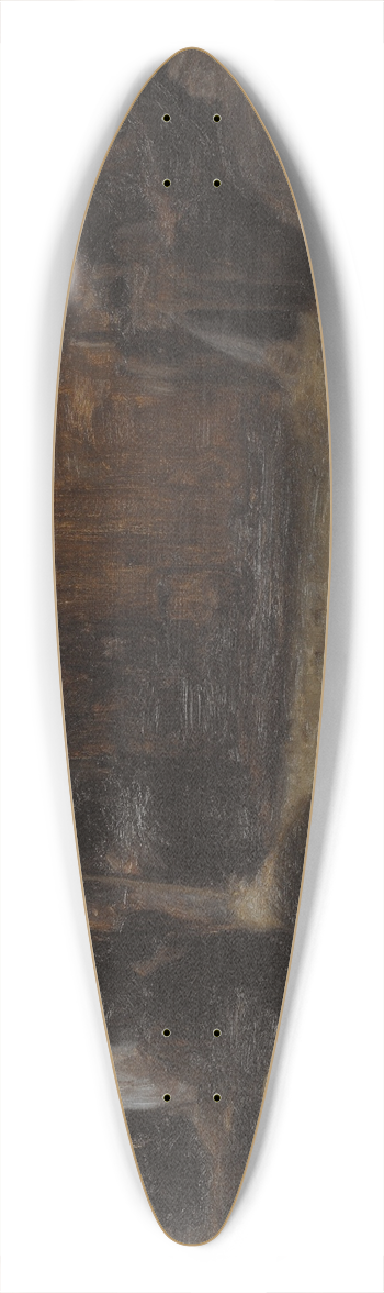 Julius Paulsen - Flax-beating at Tidsvilde, Sjlland 39.3 inch art pintail longboard deck