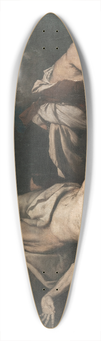 Jusepe de Ribera - Martyrdom of Saint Bartholomew 39.3 inch art pintail longboard deck