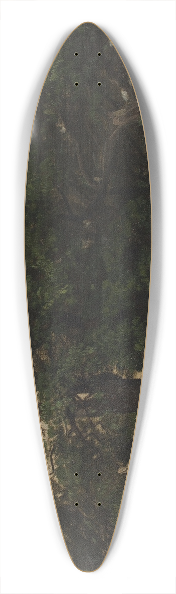 Jzef Szermentowski - Pines 39.3 inch art pintail longboard deck