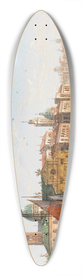Karl Kaufmann - Venedig 39.3 inch art pintail longboard deck