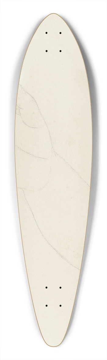 Karl Sandhaas - Greifende oder pflckende Hand 39.3 inch art pintail longboard deck