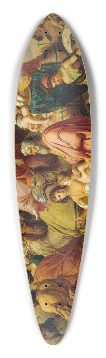 Karl von Blaas - Jacobs return 39.3 inch art pintail longboard deck