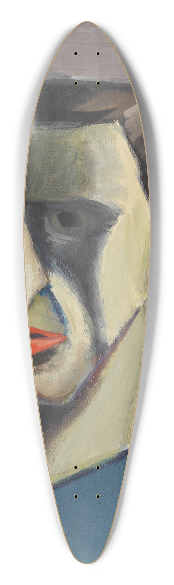 Karl Wiener - Ohne Titel IV 39.3 inch art pintail longboard deck