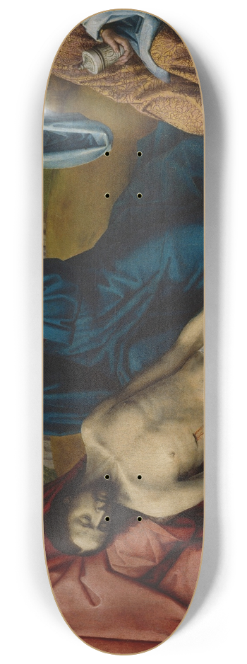 Gerard David - Lamentation over the Body of Christ 8.25 inch art skate deck