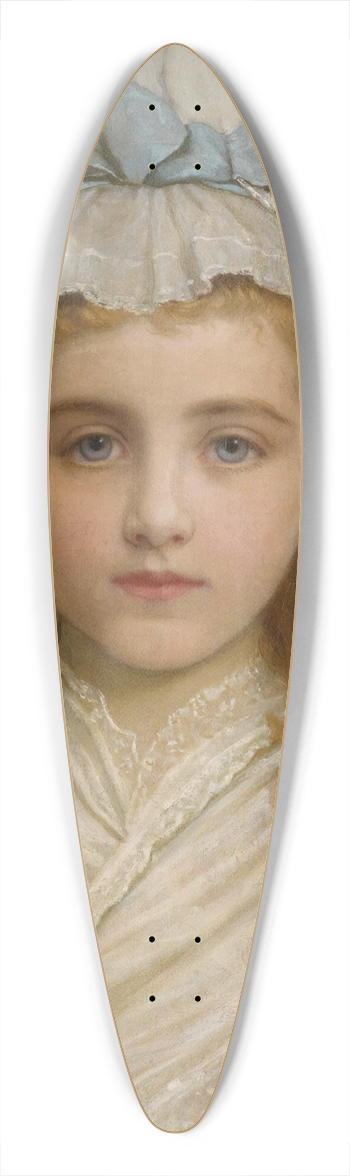 Kate Perugini - Lillas a Lady 39.3 inch art pintail longboard deck