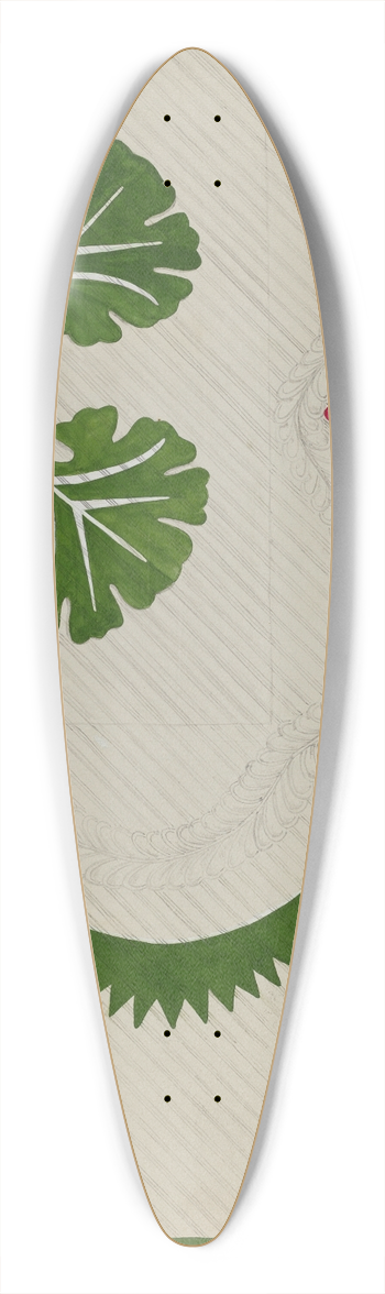 Katherine Hastings - Quilt 39.3 inch art pintail longboard deck
