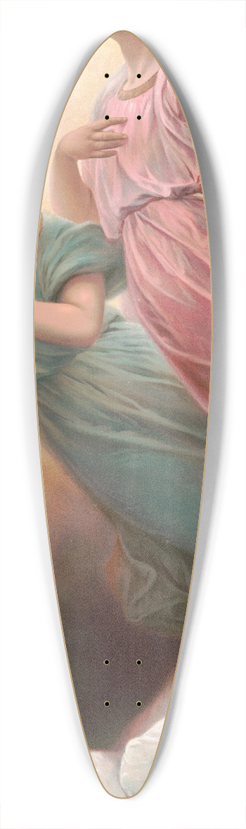 Knapp & Co. - Guardian angels 39.3 inch art pintail longboard deck