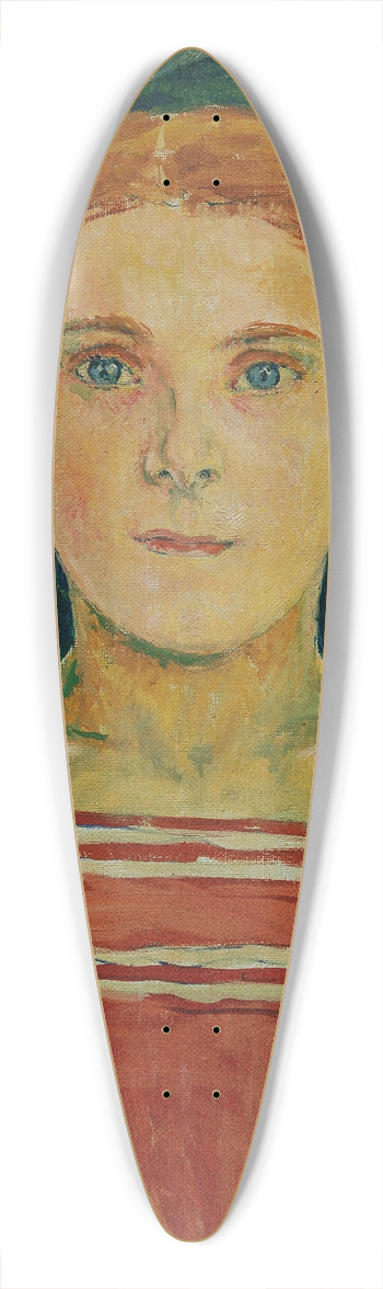 Koloman Moser - Elisabeth Steindl, Nichte des Knstlers 39.3 inch art pintail longboard deck