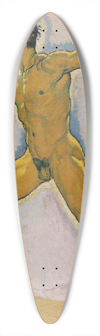 Koloman Moser - The Wayfarer 39.3 inch art pintail longboard deck