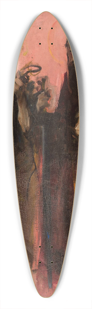 Konrad Krzyanowski - Apostles Peter and Paul, sketch 39.3 inch art pintail longboard deck