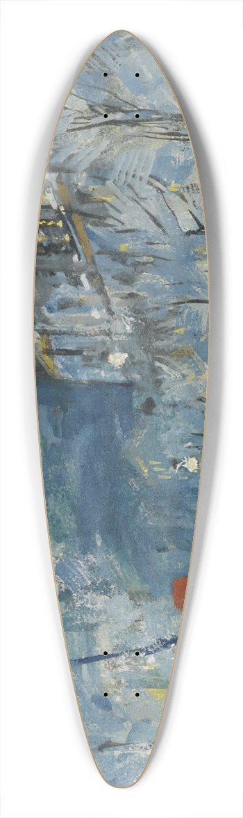Konstantin Alexeevich Korovin - Paris In Winter 39.3 inch art pintail longboard deck