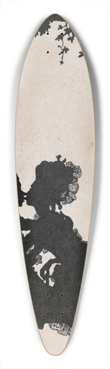 Konstantin Andreevich Somov - Erotic Scene 39.3 inch art pintail longboard deck
