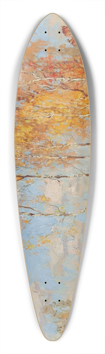Konstantin Ivanovich Gorbatov - Autumn Landscape 39.3 inch art pintail longboard deck