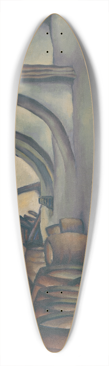 Kontantn Bauer - Koick dvor 39.3 inch art pintail longboard deck