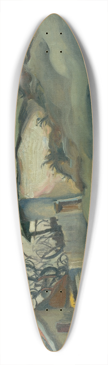 Kontantn Bauer - Perifria Koc 39.3 inch art pintail longboard deck