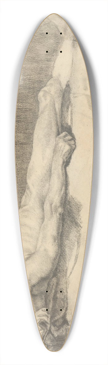 kos Aranyossy - tdia leiaceho muskho aktu 39.3 inch art pintail longboard deck