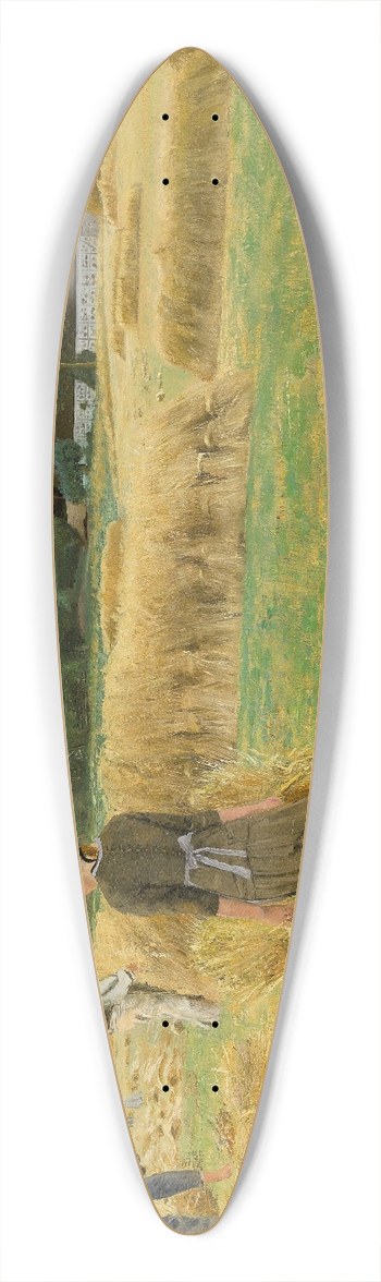 Laurits Andersen Ring - Harvest Time, Ladby 39.3 inch art pintail longboard deck