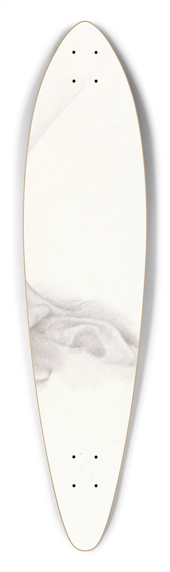 Lawrence Alma-Tadema - Study for Thermaie Antoniniane 39.3 inch art pintail longboard deck