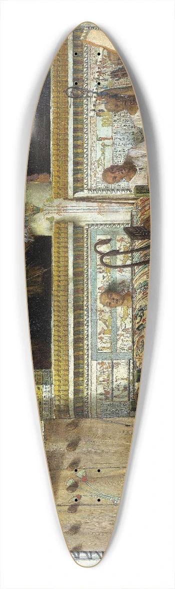 Lawrence Alma-Tadema - The Egyptian Widow 39.3 inch art pintail longboard deck