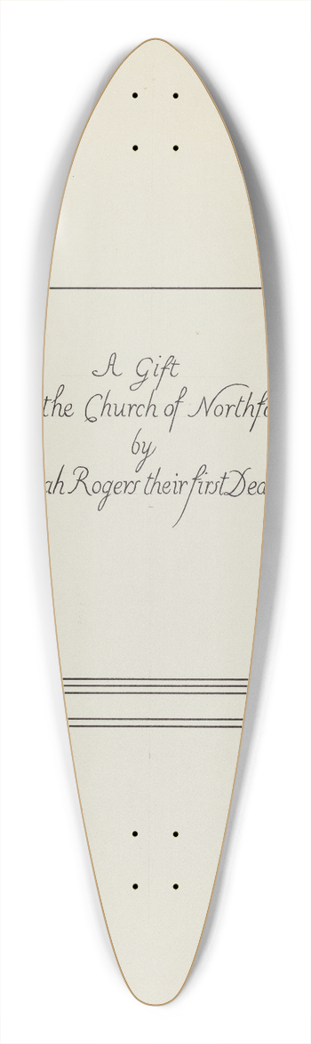 Lawrence Flynn - Silver Beaker 39.3 inch art pintail longboard deck