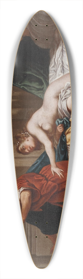 Lazzaro Baldi - Joseph And Potiphars Wife 39.3 inch art pintail longboard deck
