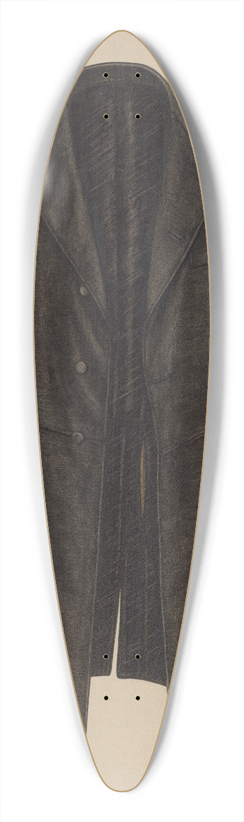 Lelah Nelson - Prince Albert coat 39.3 inch art pintail longboard deck