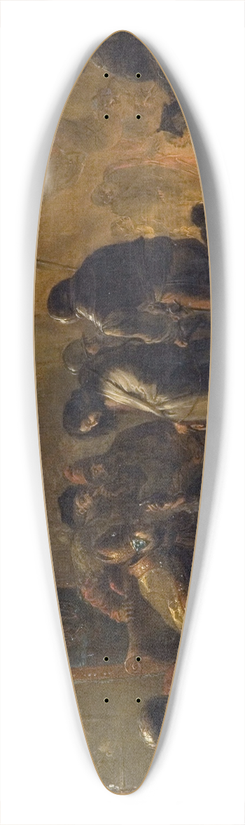 Leonaert Bramer - Christ Before Caiaphas 39.3 inch art pintail longboard deck