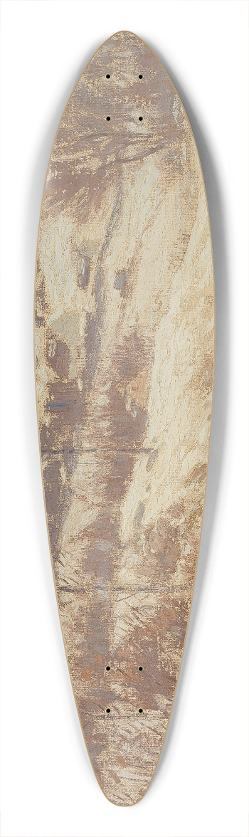 Leonard Ochtman - The Hill Range 39.3 inch art pintail longboard deck