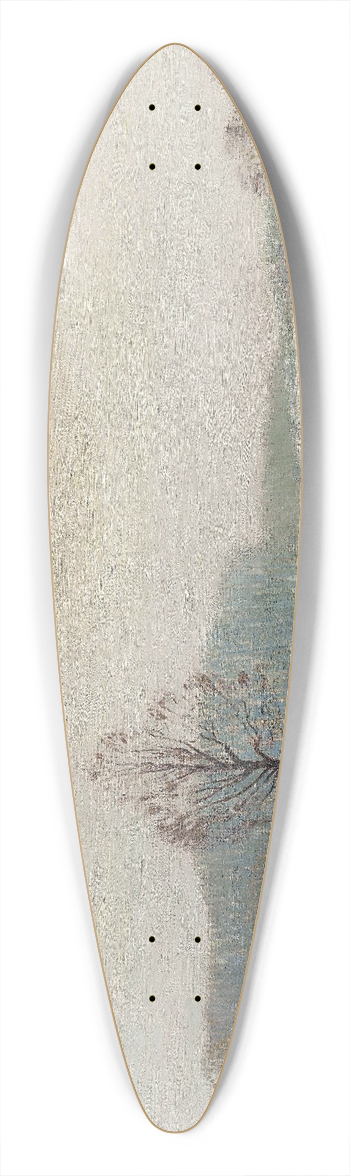 Leonard Ochtman - Winter Morning 39.3 inch art pintail longboard deck