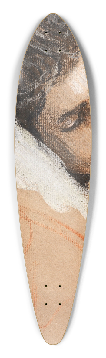 Leo Putz - Schlafendes Mdchen 39.3 inch art pintail longboard deck