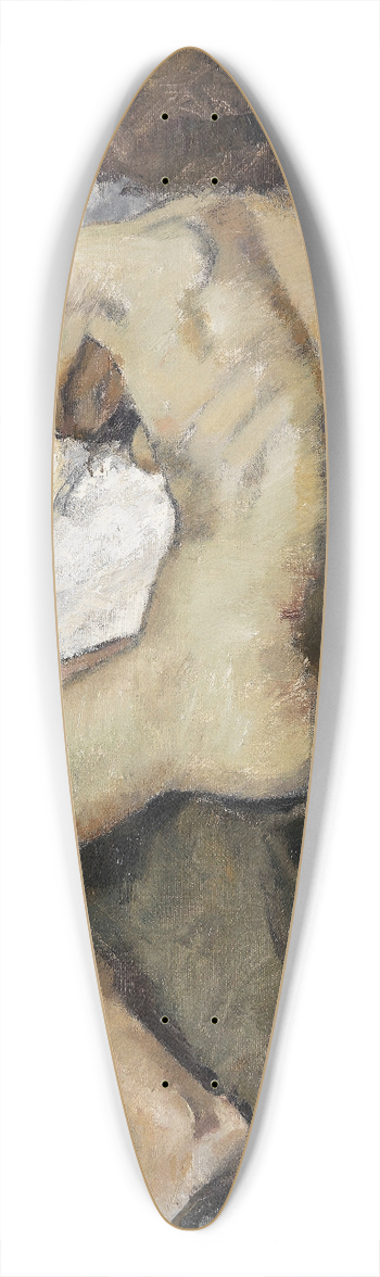 Leo Putz - Sitzender weiblicher Rckenakt 39.3 inch art pintail longboard deck