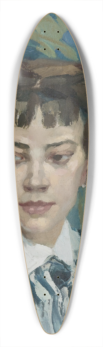 Leo Putz - Tico Mewes 39.3 inch art pintail longboard deck