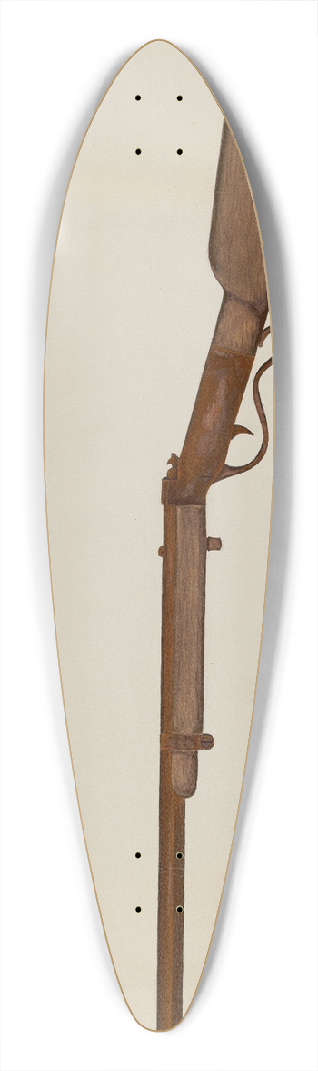 LeRoy Robinson - Rifle 39.3 inch art pintail longboard deck