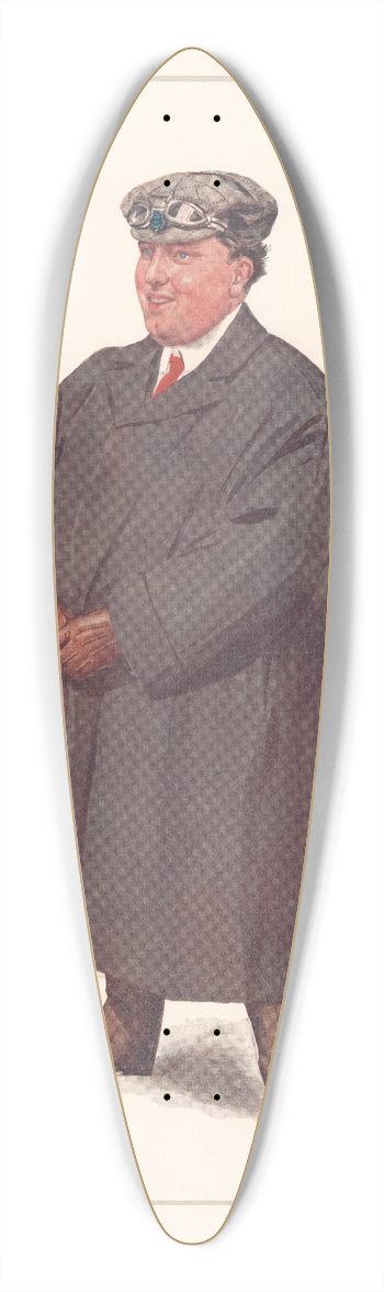Leslie Matthew Ward - Automobile Devotees. Steam. Mr. Frederick Abernethy Coleman. 6 November 1907 39.3 inch art pintail longboard deck