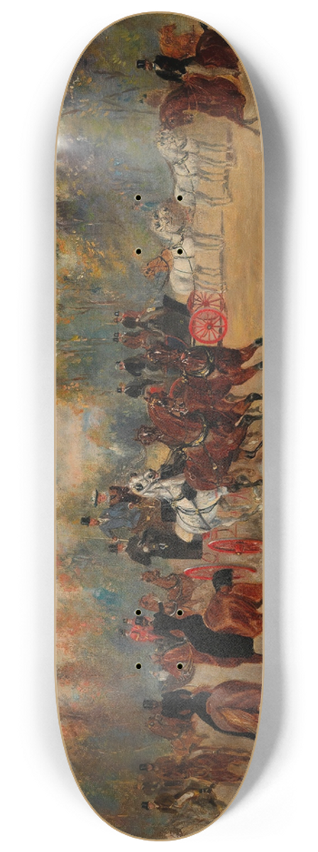 Alexander Von Bensa - Praterfahrt 8.25 inch art skate deck