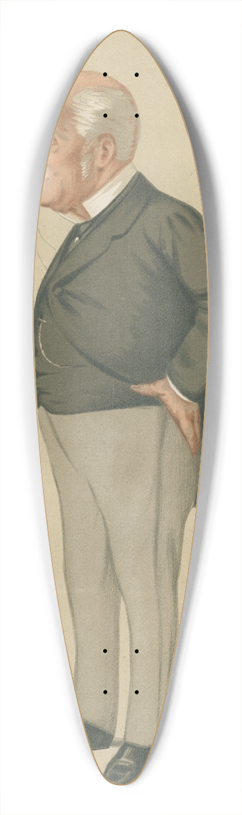 Leslie Matthew Ward - Doctors and Scientists. Hydropathy. James Manby Gully. 5 August 1876 39.3 inch art pintail longboard deck