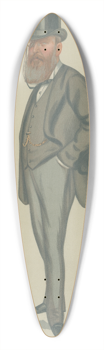 Leslie Matthew Ward - Politicians  Tory organization. Mr. John Eldon Gorst. July 31, 1880 39.3 inch art pintail longboard deck