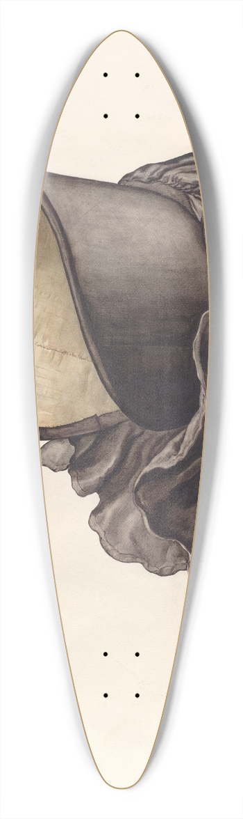 Lillian Causey - Bonnet 39.3 inch art pintail longboard deck