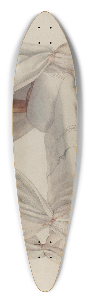 Lillian Causey - Doll Bed 39.3 inch art pintail longboard deck