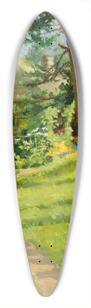 Lilly Walther - Suvemaastik 39.3 inch art pintail longboard deck