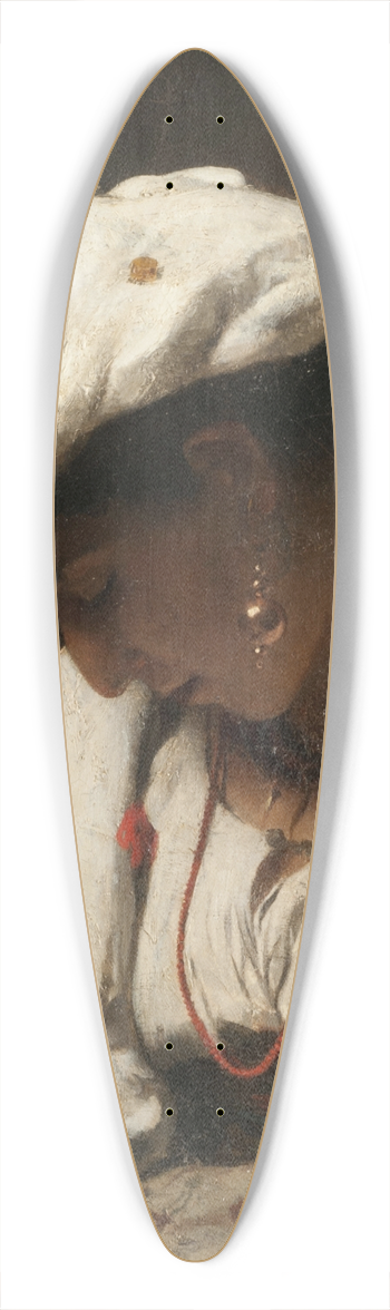 Lon Bonnat - The victim 39.3 inch art pintail longboard deck