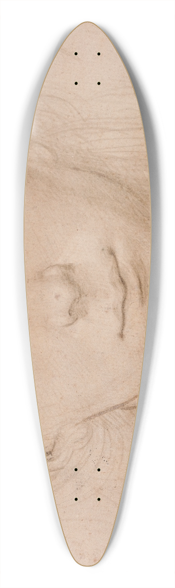 Lorenzo di Credi - A Female Head 39.3 inch art pintail longboard deck