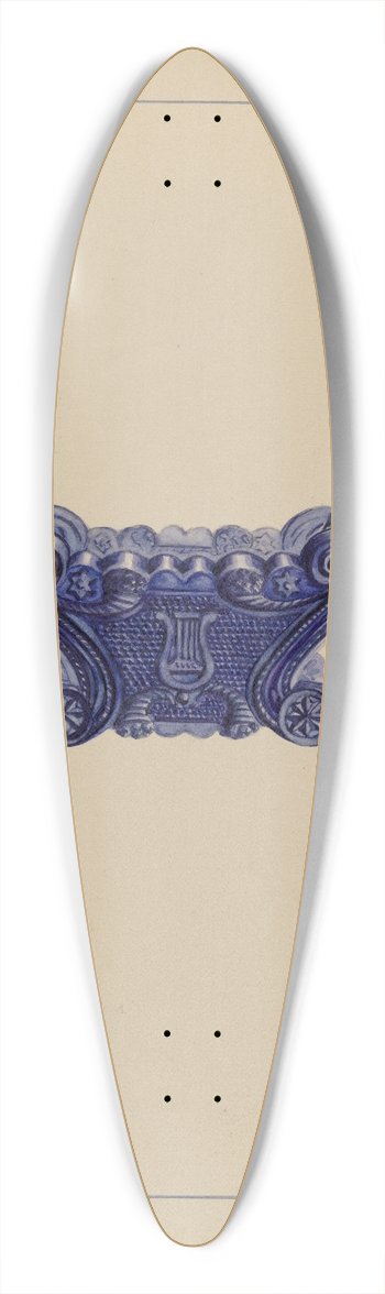 Lorenz Rothkranz - Salt Cellar 39.3 inch art pintail longboard deck