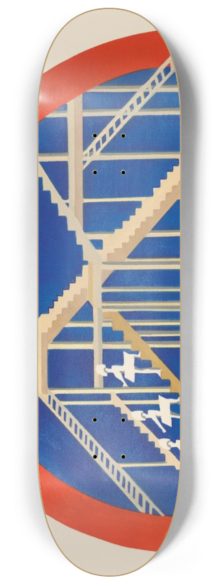 Alexandra Exter - Maquettes de Thatre 3 8.25 inch art skate deck