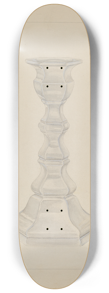 Gertrude Lemberg - Candlestick 8.25 inch art skate deck