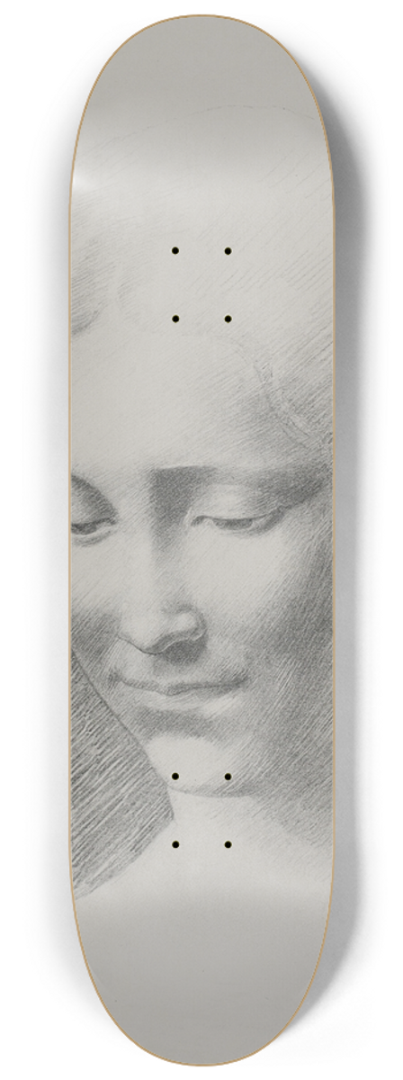 G.F. Clement - Kvindehoved 8.25 inch art skate deck