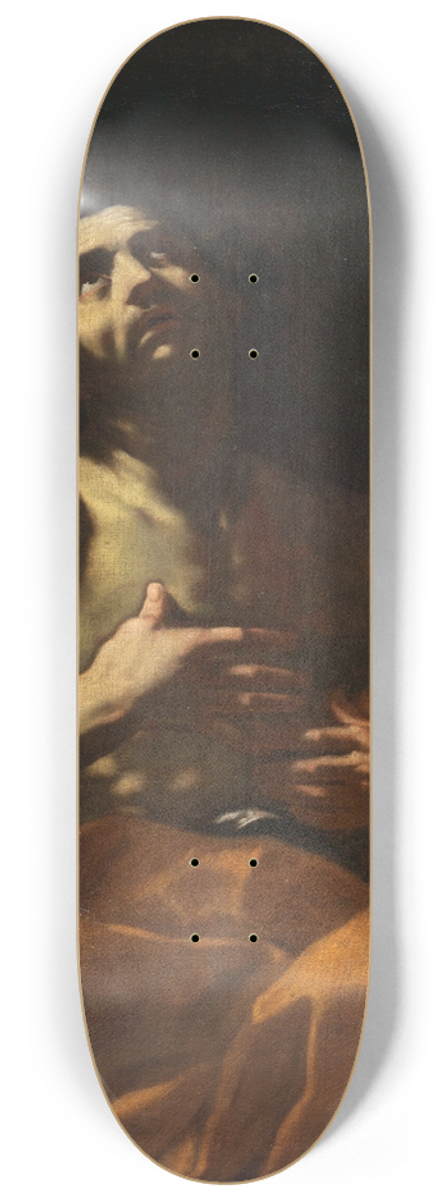 Giacinto Brandi - Saint Roch 8.25 inch art skate deck